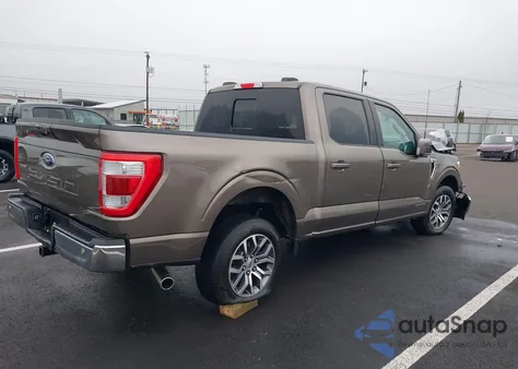 2022 Ford F-150 Lariat from USA, damaged, VIN 1FTFW1CD2NFB77229